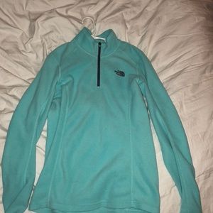 Quarter-Zip Fleece North Face Sweatshirt
